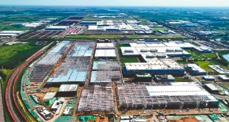 宝马动力电池项目加紧施工