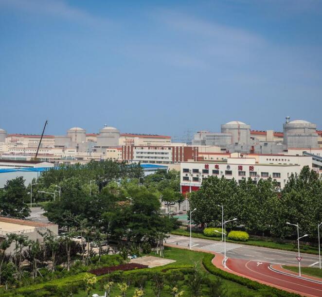 全面投产后的辽宁红沿河核电站