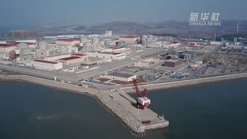 新华全媒+｜东北地区首个核能供暖项目正式供热