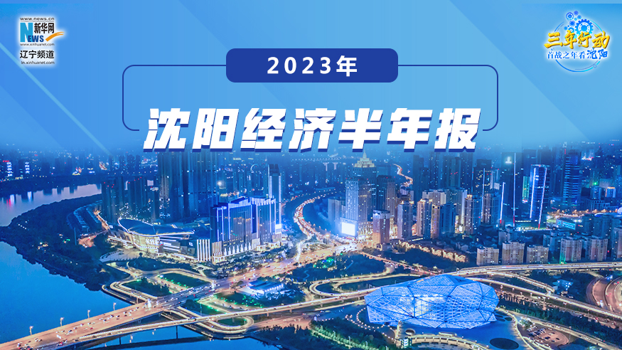 三年行动 首战之年看沈阳丨2023年沈阳经济半年报